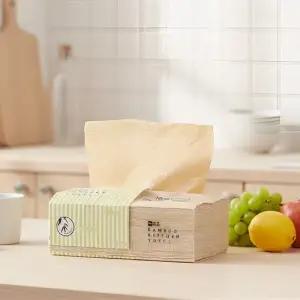 무표백 대나무 뽑아쓰는 키친타올100매 12팩 1200매)