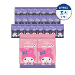 [그린핑거]마이멜로디/쿠로미 오리지널 물티슈 20매X24팩