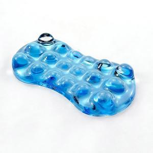 인체공학적 마사지 손목 패드, 마우스 및 키보드용 젤 받침대 - 하루 종일 게임, 사무실 업무, 컴퓨터 사용을 위한 편안한 지원