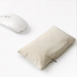 인체공학적 마우스 손목 받침대 빈백, 터널 지지 패드 충전 컴퓨터, 노트북, PC 게임용 에르고 비드 (아이보리 화이트)