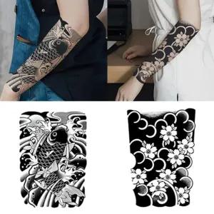 [에스에스_62]스티커 스티커문신 사쿠라 반팔 타투스티커