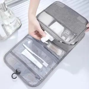 [라일리] Rly 여행필수템 여행용 워시백 벽걸이 세면 파우치 수