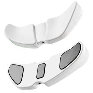 IFYOO HornsX1 마우스용 오른손 인체공학적 활공 손바닥 받침대, 손목 감소, 피로 방지, 게임/사무용 캐주얼 - 흰색, 1개 PCS