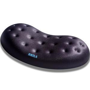 브릴라, 컴퓨터, 노트북, 사무실, PC 게임용 인체공학적 메모리 폼 마우스 손목 받침대 지지 패드 쿠션 업그레이드 - 마사지 홀 디자인