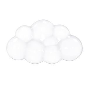 사무실 가정용 노트북 및 컴퓨터 마우스(투명)를 위한 젤 충전이 포함된 마우스 쿨 실리콘 인체공학적 손목 마우스용 아리세 소프트 클리어 클라우드 받침대 쿠션