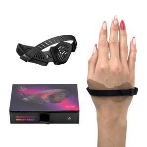 DELTAHUB Carpio G2.0 - 마우스용 고급 인체공학적 오른손잡이 게이밍 손목 받침대 진지한 게이머를 위한 탁월한 지원 피로 방지, 부드러운 글라이드(대형, 오른쪽,