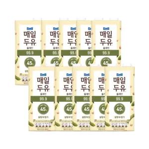 매일두유 99.9 플레인 저당두유 950ml 10팩