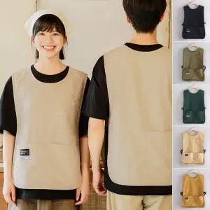 공방 생활방수 앞치마 포켓 미용 바리스타 주방 카페