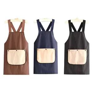 수건 업소용 스트라이프 (별별창고) 롱앞치마 타올 카페 앞치마 주방