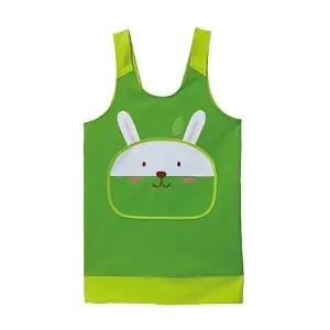 토끼 유치원 (NO.729) (그린) 멋쟁이 선생님앞치마 앞치마 가꿈 교사용