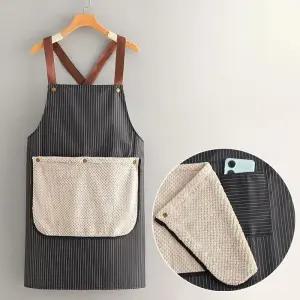 앞치마 탈부착 체르 포켓 수건 SD-1004781 방수
