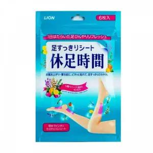 TBZ BTM 라이온 휴족시간 발 다리 쿨링 시트 12매