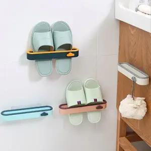 실내화걸이 실내화꽂이 벽부착 슬리퍼 거치대 (KYR-WD2390A)