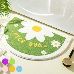 꽃잎 욕실발매트 보슬보슬 산뜻함 발매트 (KYR-WF8B0AA)