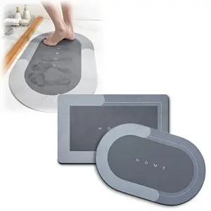 욕실 화장실 앞 물흡수 물기제거 논슬립 발판 매트 (KYR-WE1540A)
