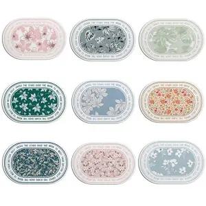 레터링 플라워 규조토 발매트 큐조토 39x60 욕실 물 (KYR-WE1086A)