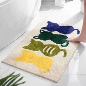 야옹이프렌즈논슬립발매트화장실욕실발매트 (KYR-WD20675)