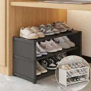 현관 언더 3단 신발장 선반 수납 신발 정리대 정리함 (KYR-WE5A351)