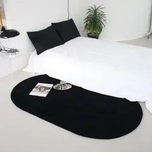 소프트 극세사 단모 타원 러그 140x200cm (KYR-WC6AF3B)