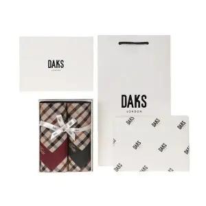 갤러리아 [닥스] 기본체크 손수건 2매세트 (D) 1번