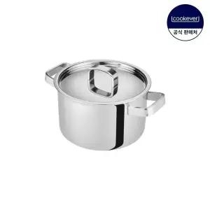 쿡에버 Cook304 프리미엄 인덕션 통5중 스텐 양수 냄비 20cm