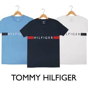 [타미힐피거]타미힐피거 반팔 티셔츠 라운드넥 반팔티 T3530