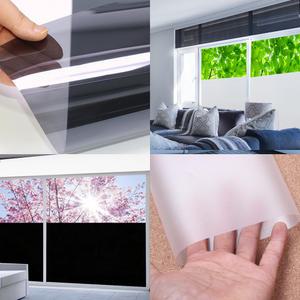 무점착 창문시트지 유리창 안개 암막 망입