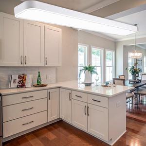 LED 시스템 주방등 60W 화이트 /일자등 방등 전구 등기구 형광등 주방조명