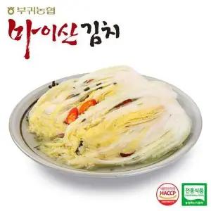 [마이산김치][한국농협김치] 전북 대표김치 마이산 백김치5kg