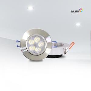 매립 매입형 등기구 LED다운라이트 / 더쎈 3인치 5W_크롬