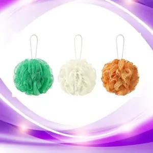 이케아 샤워볼 바디퍼프-3개입 샤워타월 오뷔온