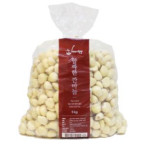 25년산 알싸한 깐마늘 5kg (대) 마늘/국내산/햇마늘