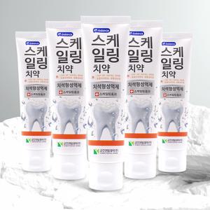 이밸런스 스케일링 천연치약 미백 구취제거 입냄새 치약 프랑스유기농원료인증 총 5개
