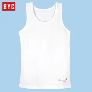 BYC 남아 주니어 면 런닝 초등학생 중학생 학생 속옷 85 90 95 100 JRB03