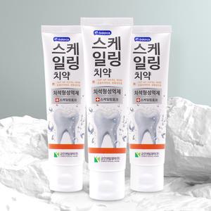 이밸런스 스케일링 천연치약 미백 구취제거 입냄새 치약 프랑스유기농원료인증 120gx3개