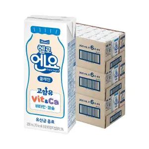 헬로엔요 플레인 200ml 72팩