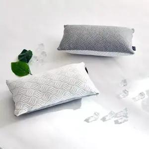 조은자리 국산 듀라론 냉감 경추 낮은 시원한 여름 쿨링 양면 낮잠베개