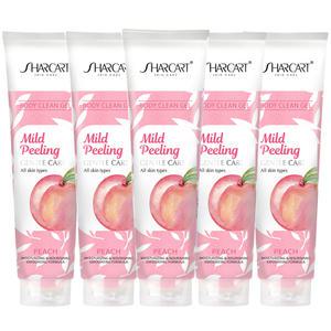 샤카트 페이스 바디 필링젤 310g 복숭아 5개