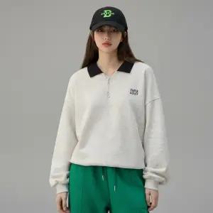 [국내자체제작] 어덜트 배색카라 맨투맨