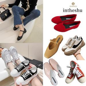 [인더슈]30%!여름신상 선오픈!로퍼 플랫슈즈 신발 워커 털슬리퍼 메리제인 펌프스