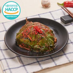 전라도 곡성 깻잎김치 1kg