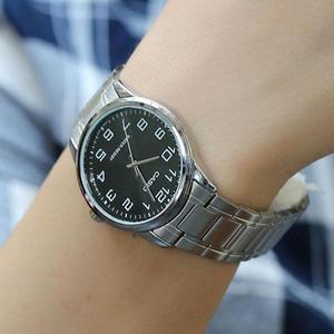 카시오 MTP-V001D-1B 남성 메탈 시계