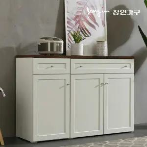 장인가구 쉐프 1200 서랍 주방수납장