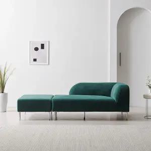 보루네오 마르체 폴리 2인용+스툴 아쿠아텍스 소파 BCU844C