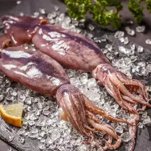 대천해 손질 통오징어 4미 (2미 X 2팩)