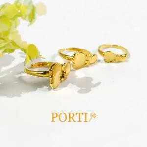 갤러리아 [뽀르띠] 순금 24K 포카락 백일반지 돌반지 1g