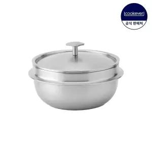 쿡에버 옹골진 인덕션 통3중 스텐 뚝배기 16cm
