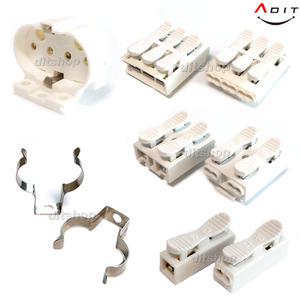 국산 형광 소켓 PL 4핀 램프 고리홀더 FPL 4핀 전원 연결 단자 1P 2P 3P