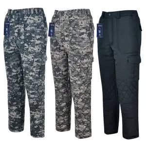 마마로 남성 겨울 기모 국방 건빵 카고바지 밀리터리 등산바지 작업복