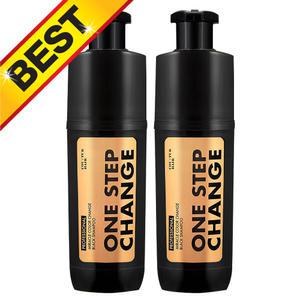 시즌3) 꾸띄르 헤어 컬러 체인지 새치 염색 샴푸 180ml X 2개 (진갈색/멋내기갈색)